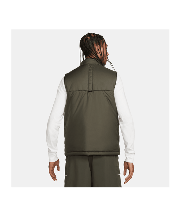 Nike Therma-FIT Legacy Weste Schwarz Grün F355 - gruen