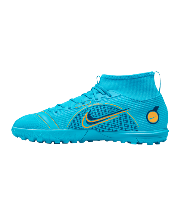 Nike Jr Mercurial Superfly VIII Blueprint Academy Kids Blau F484 - blau