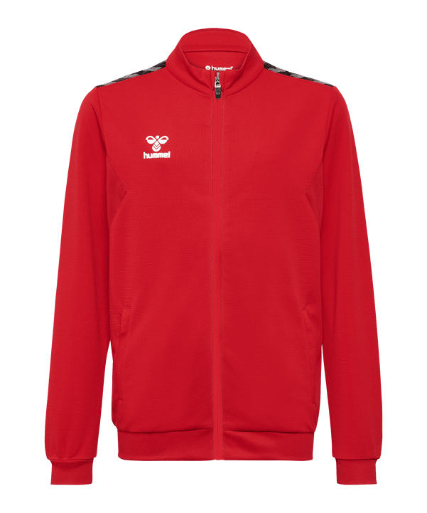 Hummel Authentic Pl Trainingsjacke Kids Rot F3062 - rot