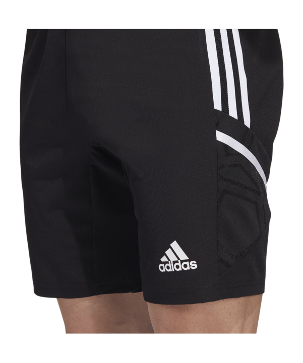 adidas Condivo 22 Pro Short Schwarz Weiss - schwarz