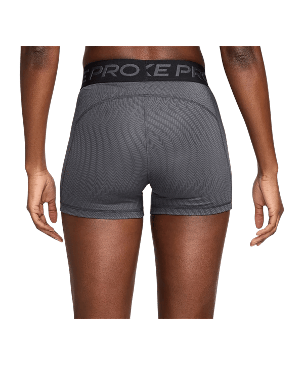 Nike Pro Mid-Rise3IN Printed Short Damen Grau F060