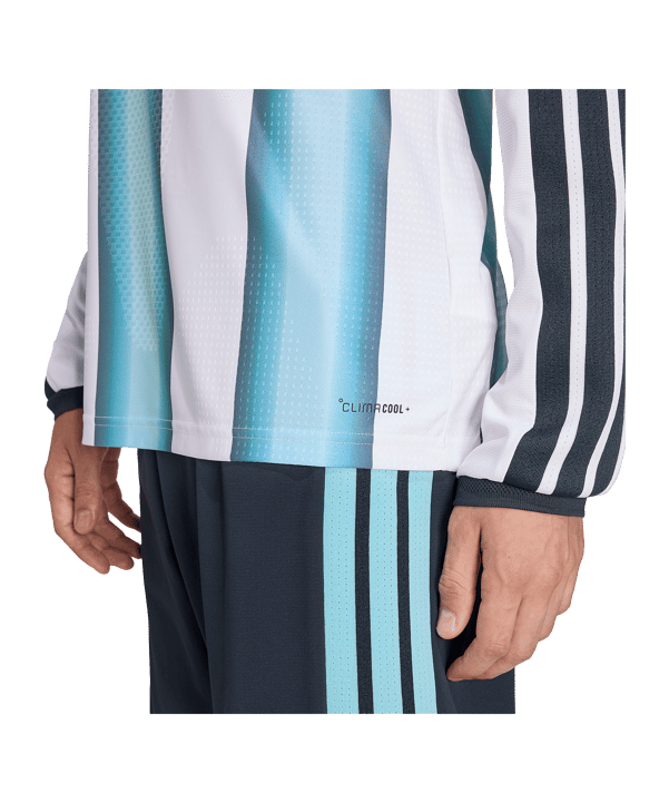 adidas Argentinien Authentic Trikot Langarm Home WM 2026 Weiß - weiss