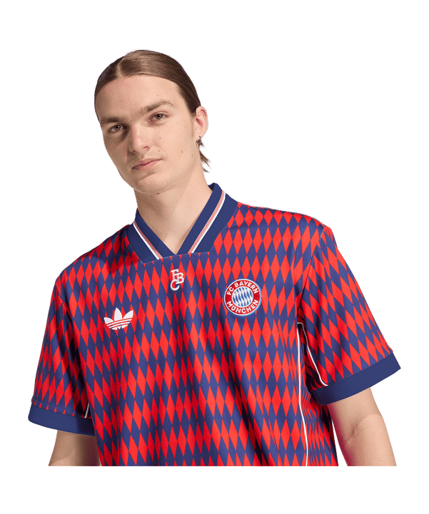 adidas FC Bayern München Lfstlr Trikot Rot - rot