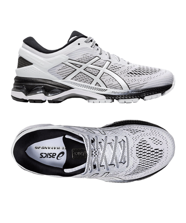 Asics Gel-Kayano 26 Running Damen Weiss F101 - weiss