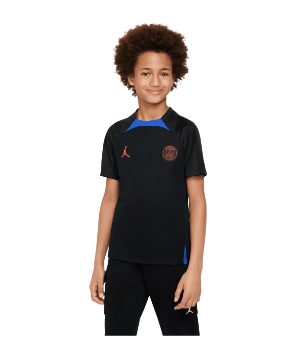 Nike Paris St. Germain Strike Trainingsshirt Kids Schwarz F011 - schwarz