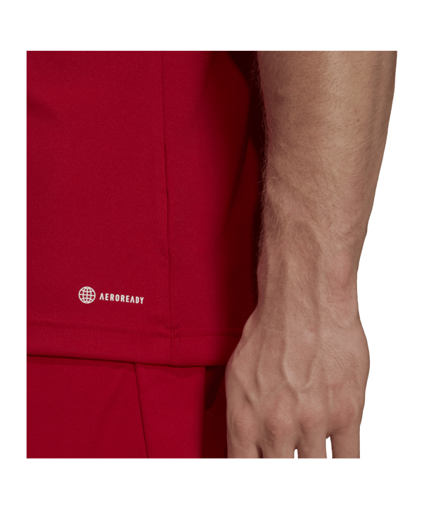 adidas Entrada 22 Trikot Rot Weiss - rot