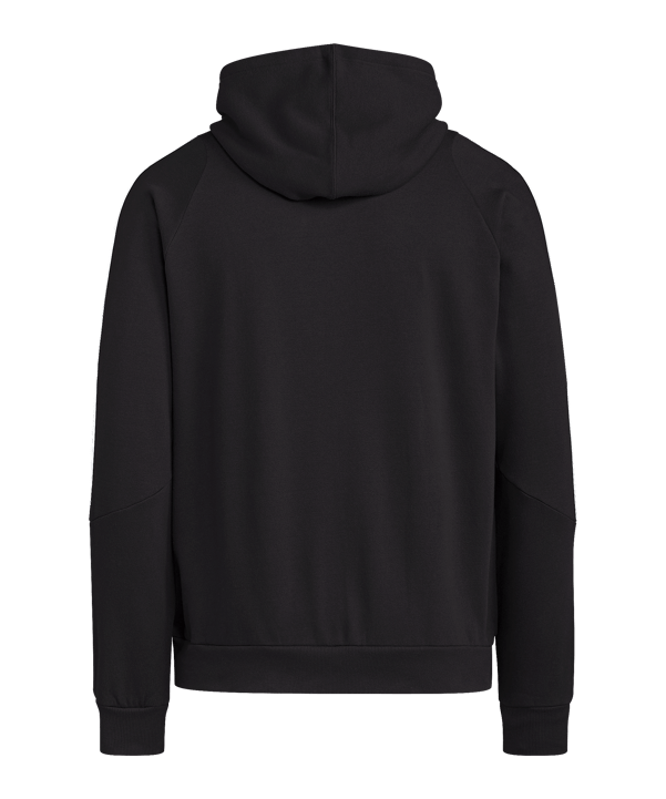 adidas Tiro 24 Hoody Schwarz Weiss - schwarz