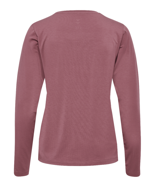 Hummel Yoga Soft Loose Ls T-Shirt Damen Rosa F3184 - rosa