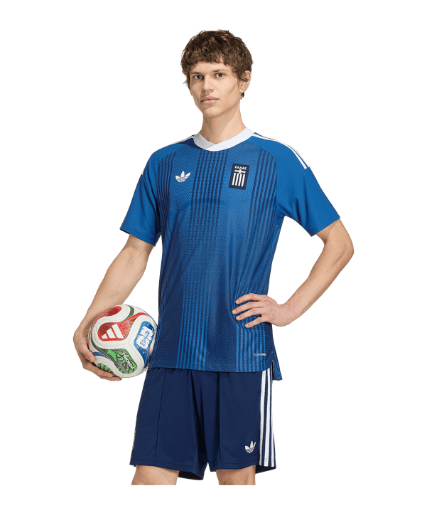 adidas EPO Griechenland Authentic Trikot Away 2026 Blau - blau