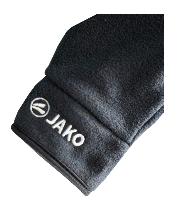 JAKO Feldspielerhandschuh Fleece Schwarz F08 - schwarz