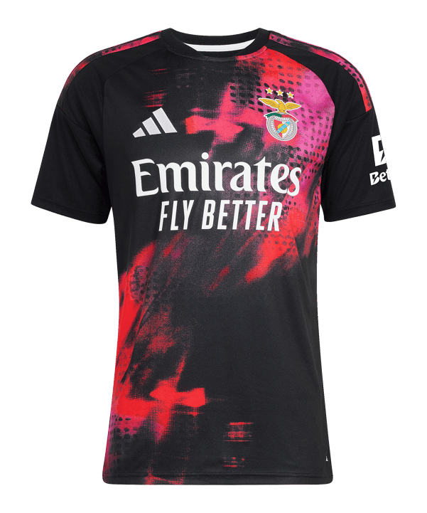 adidas Benfica Lissabon Maglietta 3rd 2026/2027 Nero - nero