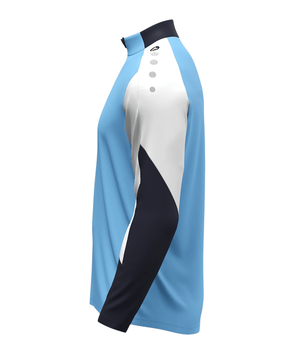 JAKO Dynamic Ziptop Sweatshirt Blau F431 - blau