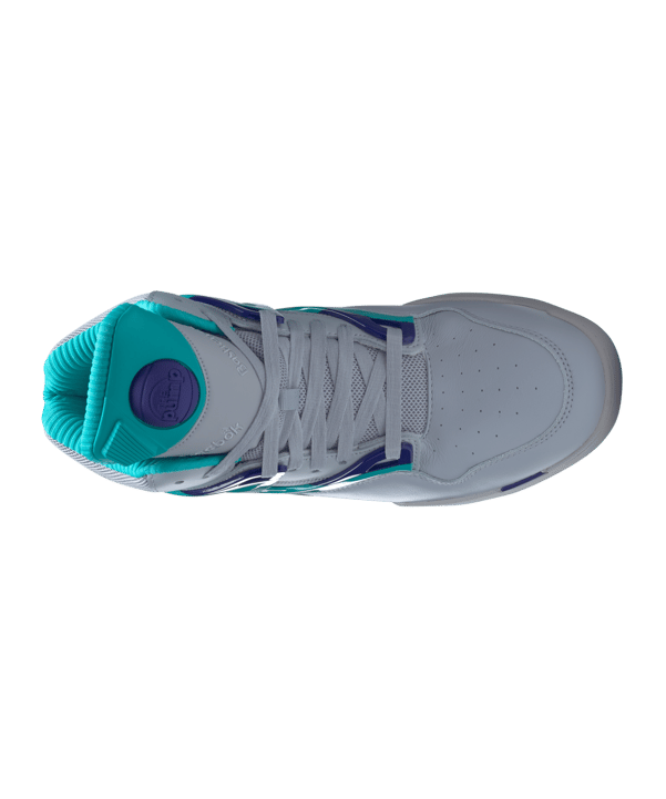 Reebok Pump Omni Zone II Weiss Blau Lila - weiss