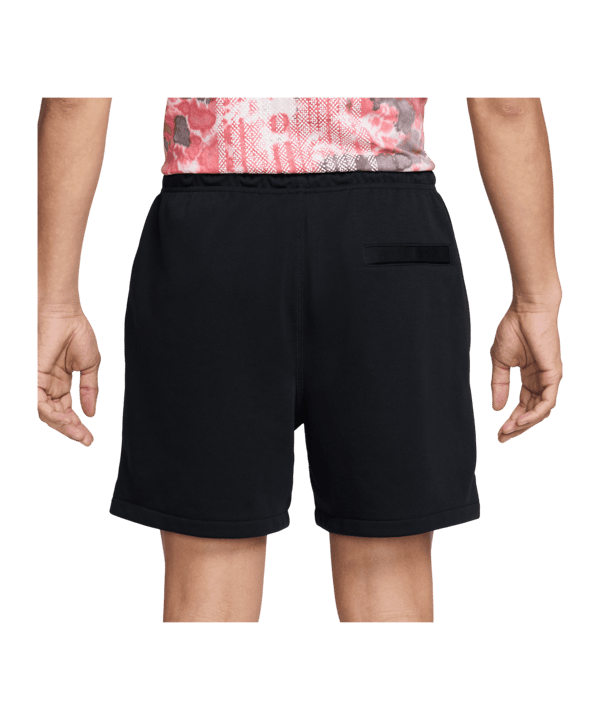 Nike Club French Terry Flow Short Schwarz F010 - schwarz