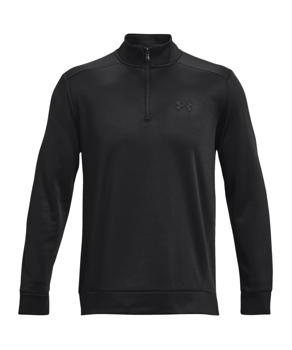 Under Armour Fleece 1/4Zip Sweatshirt Schwarz F001 - schwarz