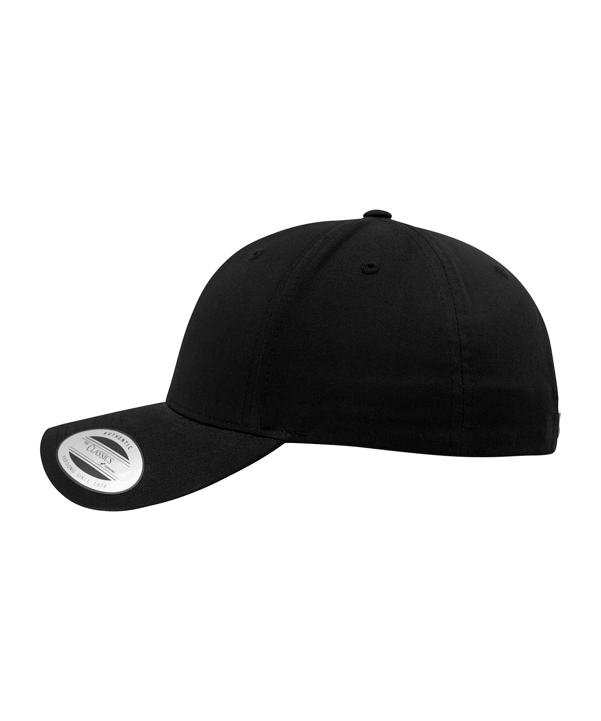 Merch Curved Classic Snapback Cap Black - schwarz