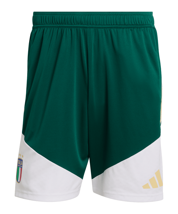 adidas FIGC Italien Tiro Training Short Grün - gruen