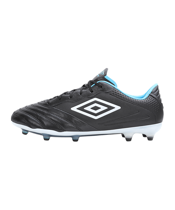 Umbro Tocco III Pro FG Schwarz Weiss Blau FLMN - schwarz