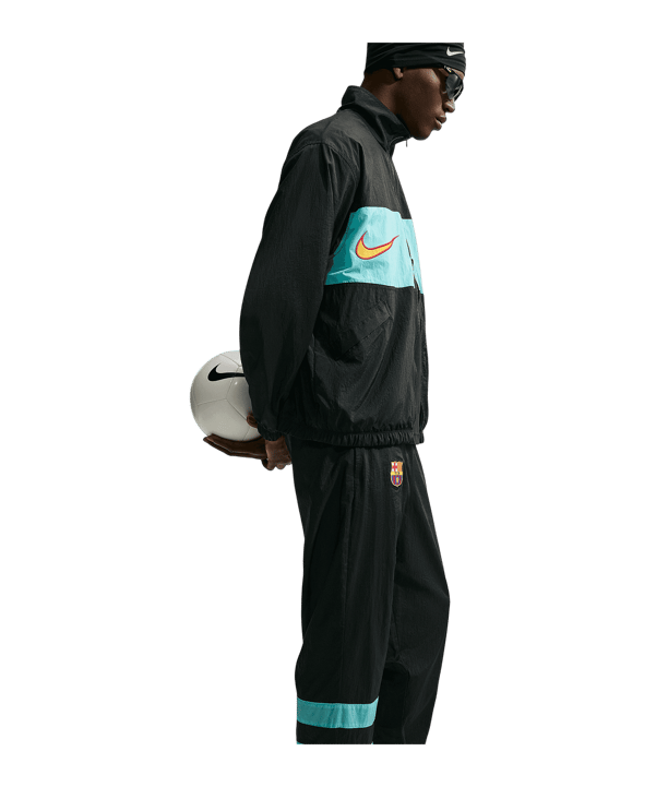 Nike FC Barcelona Repel I96 Track Hose Schwarz F010 - schwarz