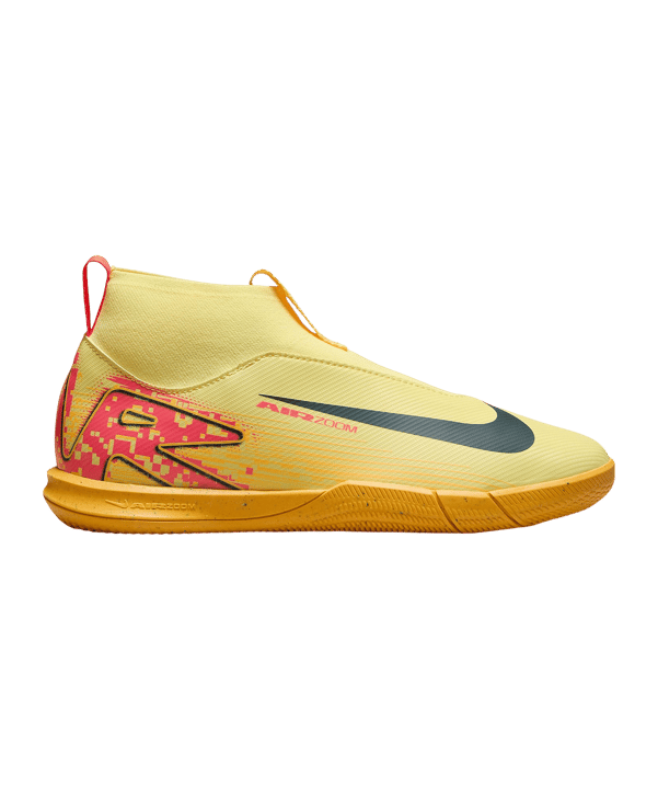 Nike Jr Air Zoom Mercurial Superfly X Academy IN  Mbappe Signature Kids Orange Blau F800 - orange