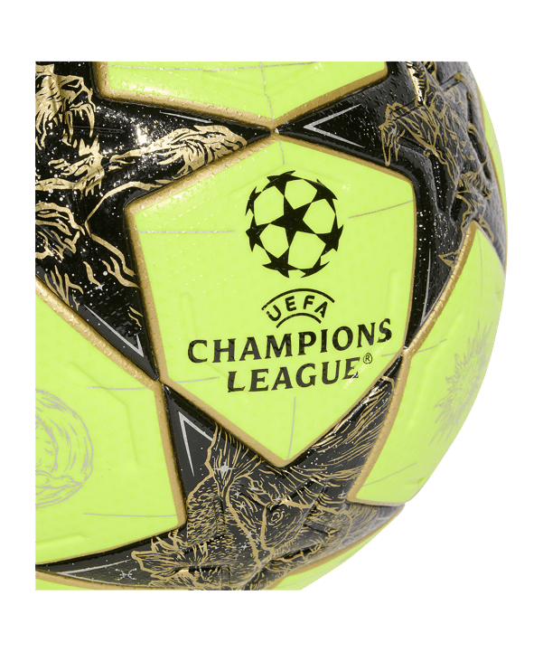 adidas UCL Pro Winter Spielball Gelb - gelb