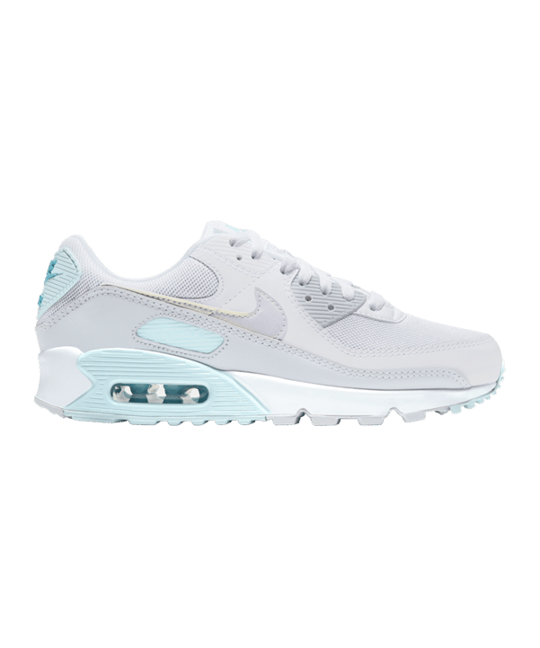 Nike Air Max 90 Damen Grau Blau F100 - grau