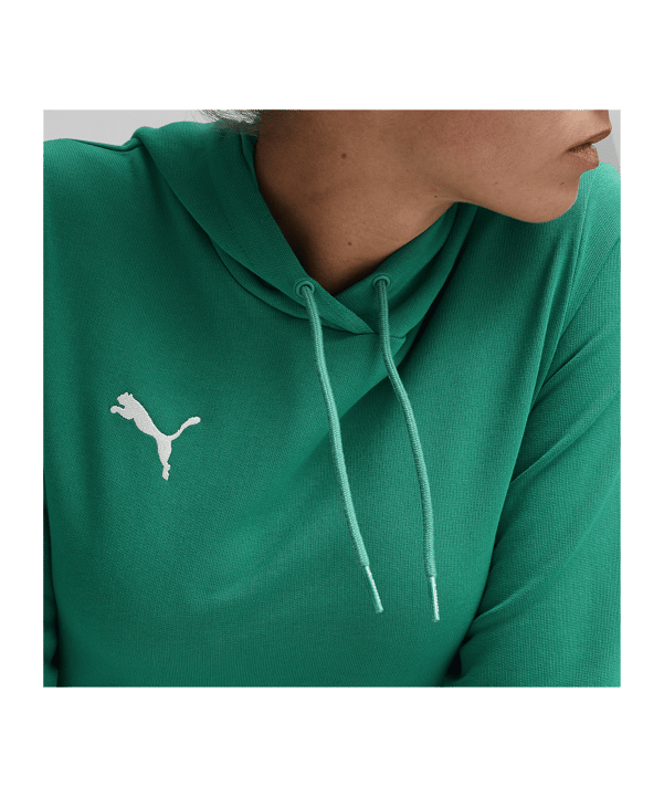 PUMA teamGOAL Casuals Hoody Damen Grün F05 - gruen