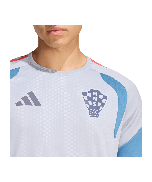 adidas Kroatien Tiro Trainingsshirt 2026 Grau - grau