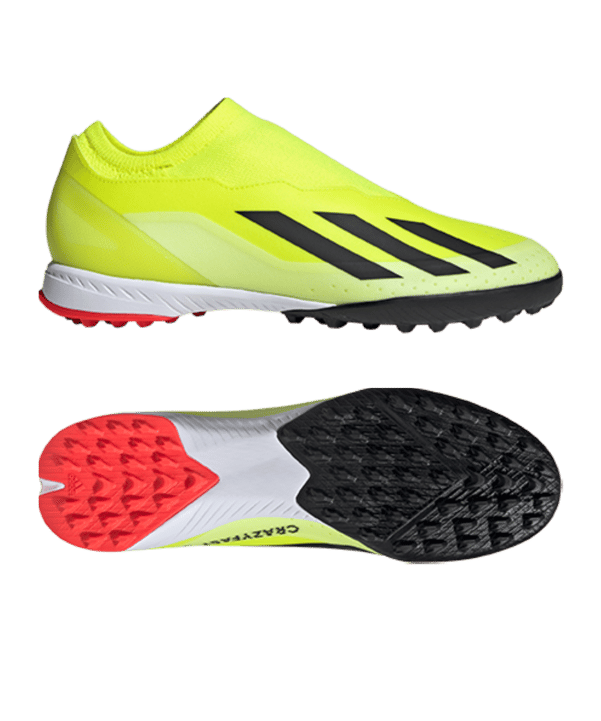 adidas X Crazyfast League LL TF Solar Energy Gelb Schwarz Weiss - gelb