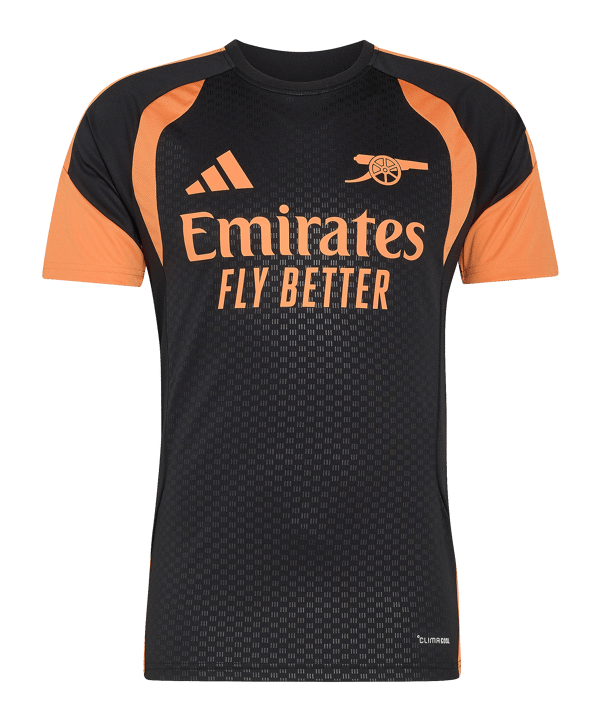 adidas FC Arsenal London Tiro Trainingsshirt Schwarz - schwarz