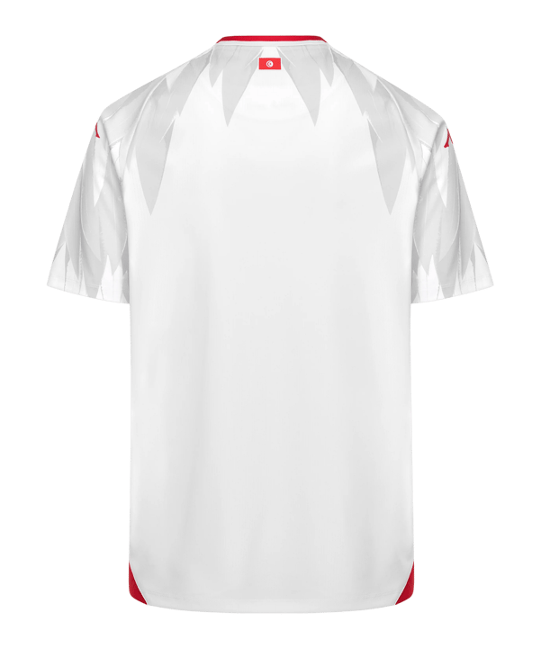 Kappa FTF Tunisie Maillot Home CM 2026 Blanc - blanc