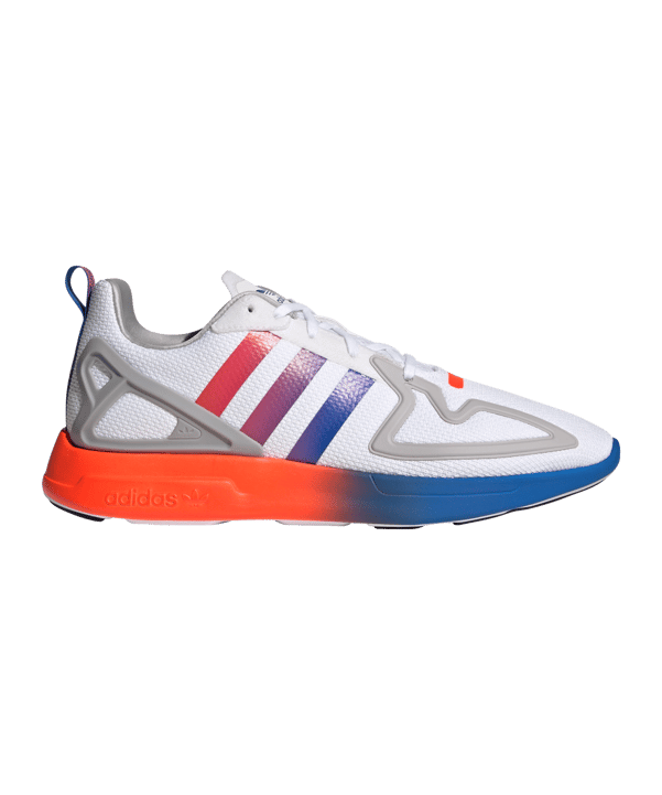adidas Originals ZX 2K Flux Weiss Schwarz - weiss