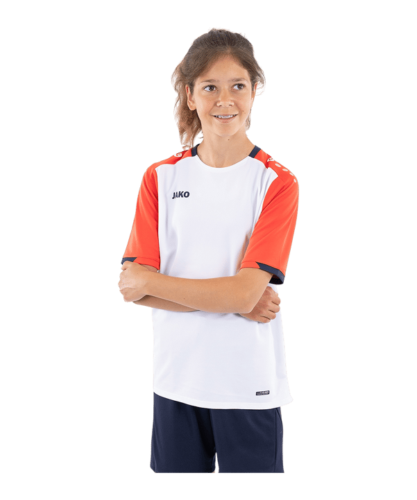 JAKO Dynamic T-Shirt Kids Weiß F026 - weiss