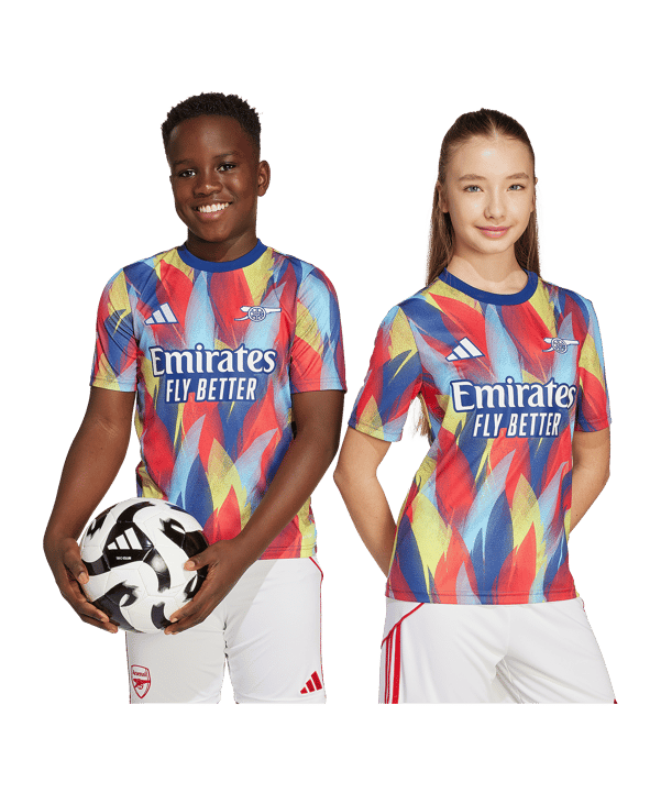 adidas FC Arsenal London Prematch T-Shirt 2025/2026 Kids Blau - blau