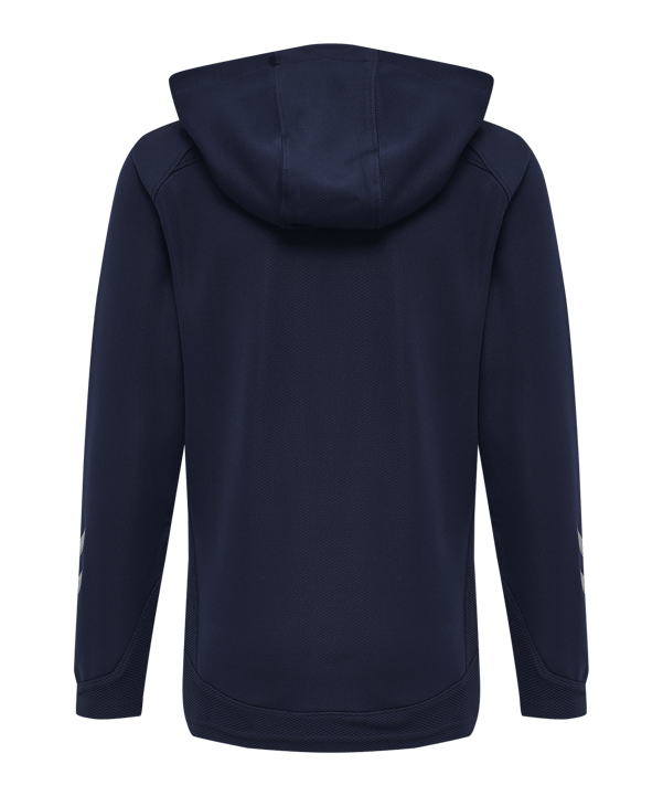 Hummel hmlLEAD Poly Hoodys Kids Blau F7026 - blau