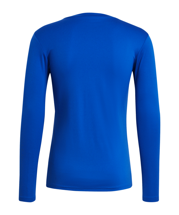 adidas Team Base Top langarm Blau Weiss - blau