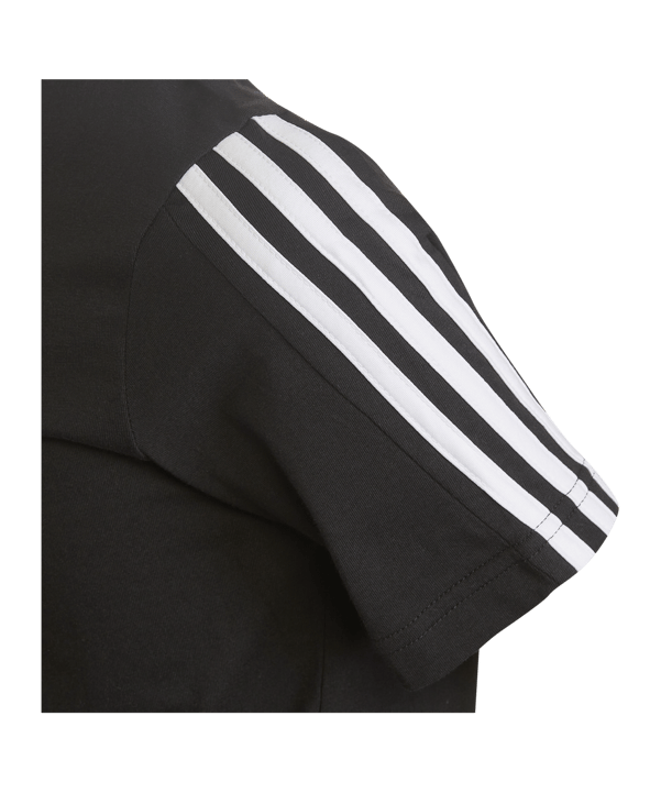 adidas Future Icon T-Shirt Kids Schwarz Weiss - schwarz