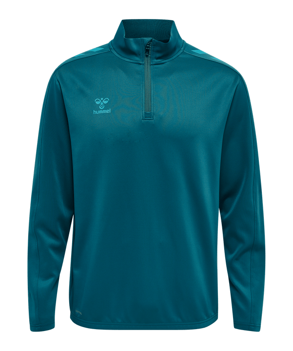 Hummel hmlCORE XK HalfZip Sweatshirt Blau F7058 - blau