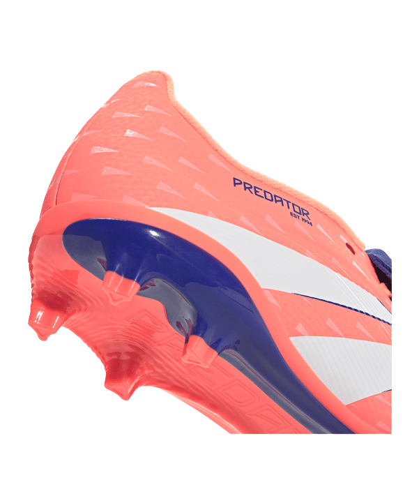 adidas Predator League FT FG/AG Coral Blaze Kids Orange - orange