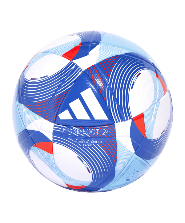 adidas Île-De-Foot 24 League Ball Weiss - weiss