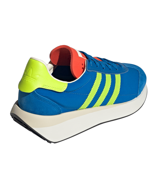 adidas Originals Country XLG Blau Gelb Rot - blau