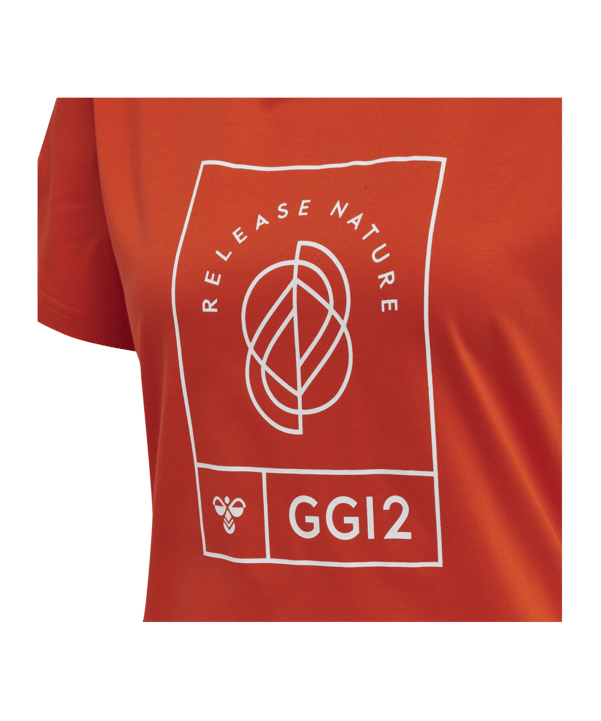 Hummel hmlGG12 T-Shirt Damen Rot F3164 - rot
