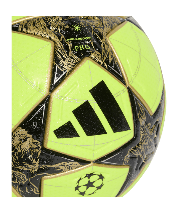 adidas UCL Pro Winter Spielball Gelb - gelb