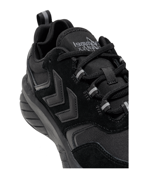 Hummel Marathona Reach Lx Tonal Rib Sneaker Schwarz F2042 - schwarz