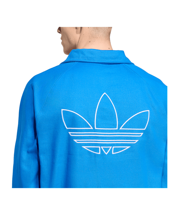 adidas Real Madrid Icon Drill Sweatshirt Blau - blau