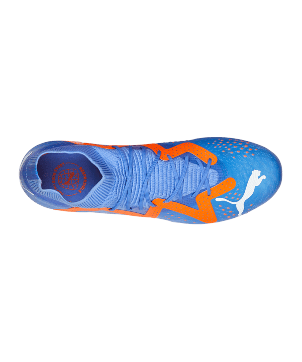 PUMA FUTURE Match FG/AG Supercharge Blau Orange F01 - blau