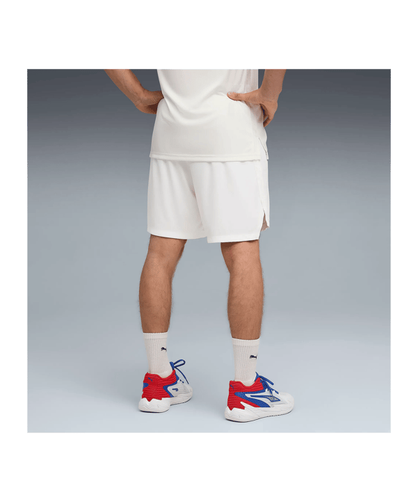 PUMA Teamjaws Starter Short Weiß F02 - weiss