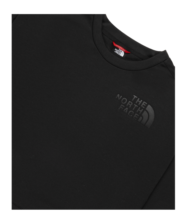 The North Face Spacer Air Crew Sweatshirt Schwarz - schwarz