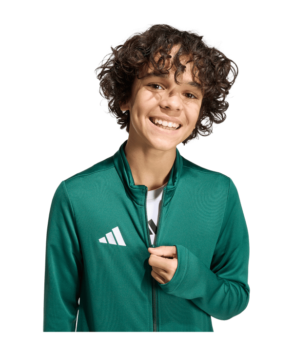 adidas Entrada 26 Trainingsjacke Kids Grün - gruen