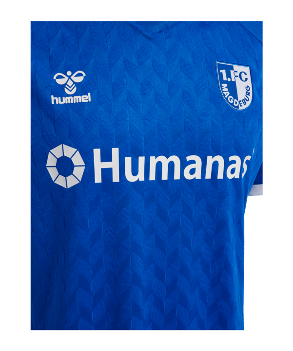 Hummel 1. FC Magdeburg Trikot Away 2023/2024 Blau F7251 - blau
